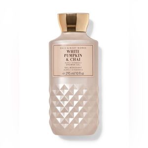 Bath & Body Works NEW White Pumpkin & Chai Shower Gel